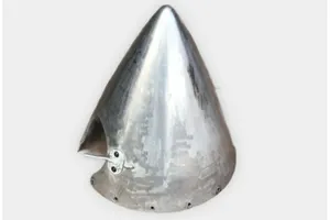Polished Beechcraft Aircraft Alcohol Propeller Spinner